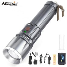 AloneFire lanterna X900 High power led flashlights CREE XM-L2 T6 USB Rechargeable Zoom Lantern 26650 LED Zaklamp Work Torch 2024 - buy cheap