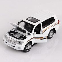 1:32 Liga Die-casting SUV Off-road Veículo Simulação de Som E Luz Puxar Para Trás Modelo de Carro Para Crianças carro de brinquedo 2024 - compre barato
