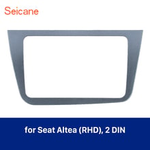 Seicane Double DIN Car Radio Fascia for SEAT ALTEA (RHD) Stereo Dashboard Auto Mount Frame Installation Panel Kit Trim 220*130mm 2024 - buy cheap