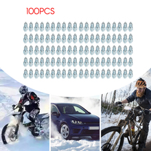 New Model Snow Screw Tire Studs Anti Skid Falling Spikes Wheel Tyres 100PCs for Car Motorcycle Tire Spikes Tires Studs 2024 - buy cheap