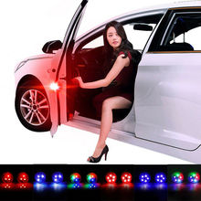 5 LED Car Door LED Opening Warning Lamp Safely Flash Signal Light 2PCS 2024 - buy cheap