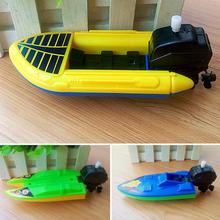 Children's Clockwork on the water Bathing Toy Clockwork Boat Pool Toys Bathing Motorboat Birthday Gift Educational Toy 2024 - buy cheap