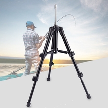 Fish Light Tripod Bracket Aluminum Alloy Telescopic Fishing Tripod Holder Night Fishing Light Bracket Fishing Rod Support 2024 - buy cheap