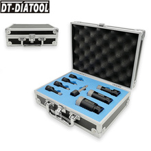 DT-DIATOOL Diamond Drill Core Bits Drilling bits Sets 5/8-11 Connection Hole Saw Cutter Mixed size plus Finger Bits for Marble 2024 - buy cheap