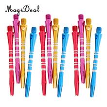 MagiDeal Alloy 12 Pcs 52mm Thread Alloy Re-Grooved Dart Stems Shafts Multi-color Indoor Games Dart Replacement Accessories 2024 - buy cheap