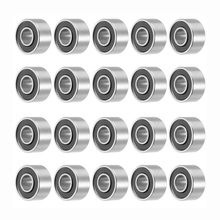 Hot Sale Deep Groove Ball Bearing 20pcs 693RS 3mmx8mmx4mm Double Sealed Miniature Carbon Steel 2024 - buy cheap