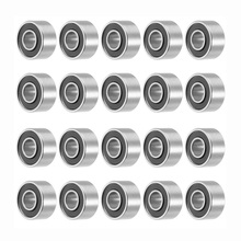 Rodamiento rígido de bolas 20 piezas, 693RS, 3mm x 8mm x 4mm, doble sellado, acero al carbono en miniatura, gran oferta 2024 - compra barato