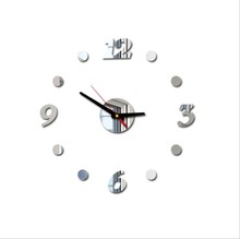 Modern Art DIY Wall Clock 3D Self Adhesive Sticker Home Office Kitchen Decor New Wall Clocks 2024 - buy cheap