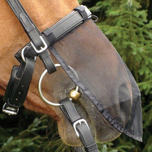 Máscara de mosca de caballo, equipo de desgaste cómodo para la cabeza de caballo, sin orejas, suministros ecuestres 2024 - compra barato