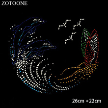ZOTOONE  Iron on Patch Crystals Rhinestones Applique Clear Hotfix Rhinestone Stickers for Clothes Hot Fix Strass Decoration E 2024 - buy cheap