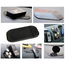 Anti-Slip Mobile Phone Holder Holder Pad Car Dash Non Dashboard Storage Coins Travel For Phone Sticky Mat Pad Hot Sale 14x8cm 2024 - buy cheap