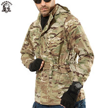 SINAIRSOFT-gabardina táctica M65 para hombre, abrigo militar de diseñador, impermeable, a prueba de viento, para caza 2024 - compra barato