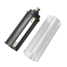 Completo-novo 1 pces 18650 tubo da bateria + 1 pces suporte da bateria aaa para lanterna tocha lâmpada 2024 - compre barato