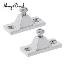 Heavy Duty 2 Pieces 316 Stainless Steel Bimini Top Deck Hinge Side Mount for Marine Boats Canopy Tops Dinghy Yacht Accessories 2024 - buy cheap