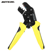 Meterk Professional Wire Crimper Engineering Ratchet Terminal Crimping Pliers Crimper Crimping Tool Cord End Terminals 24-10AWG 2024 - buy cheap