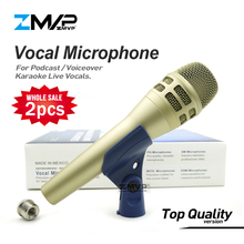 2pcs/lot Top Quality KSM8C Professional Live Vocals Dynamic Wired Microphone Karaoke Supercardioid Podcast Microfono Mike Mic 2024 - buy cheap