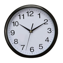 Simple Black White Kitchen Wall Clock Quartz Clocks Wall Quartz Round Classic Clock Modern Home Bedroom Wall Time  Black 2024 - buy cheap