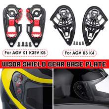 Motorcycle Helmet Visor Shield Gear Base Plate For AGV K1 K3SV K5 / K3 K4 2024 - buy cheap