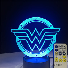 3D Night light Home Atmosphere Decor Contra Force Saga Game Series Night Light 7 Colors Table Lamp Child Holiday Gift AW-2427 2024 - buy cheap