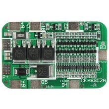 6S 15A PCB BMS Protection Board For 6 Packs 18650 Li-ion Lithium Battery Cell 2024 - buy cheap