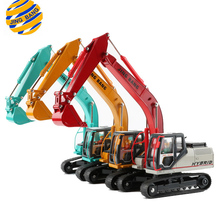 JINGBANG 1:50 Scale Alloy Excavator Truck Model Toy Track Navvy Construction Vehicle Trucks Models Children's Toys For Kids 2024 - buy cheap