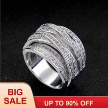 Victoria Wieck Lovers Jewelry Pave set 140pcs AAAAA zircon cz wedding band rings for women White Gold Filled Female Ring 2024 - buy cheap