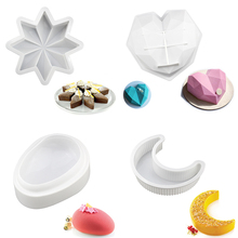 3D Silicone Cake Mold Tools Food Grade Forms Christmas Decorating for Baking Cake Dessert Mousse Moulds 2024 - buy cheap