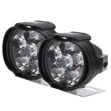 Faro LED antiniebla para motocicleta, foco de luz blanca para Moto, ATV, 9-85V, 1 par 2024 - compra barato