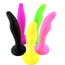 Sex Shop-consolador de silicona suave para hombres y mujeres, tapón Anal para estimular el punto G, masajeador de próstata, productos para adultos, Juguetes sexuales 2024 - compra barato
