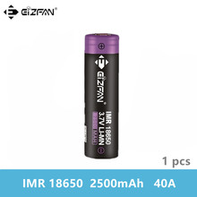 EIZFAN-batería recargable IMR 18650 para Vaporesso Joyetech ESPION Eleaf iStick Pico Ehpro, 2500mAh, 40A, Envío Gratis 2024 - compra barato