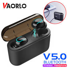 VAORLO-auriculares inalámbricos Q32, audífonos TWS con Bluetooth 5,0, estéreo, para deportes, juegos, música, llamadas binaurales 2024 - compra barato