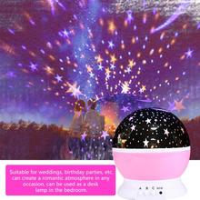 Novelty romantic luminous toys starry sky LED night light projector battery USB Night Light creative birthday toys for children 2024 - buy cheap