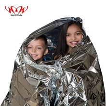 WorthWhile Survival Emergency Blanket First Aid Sliver Rescue Curtain Outdoor Camping Hiking Waterproof Sunproof Foil Thermal 2024 - buy cheap