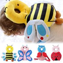 Safety Cute Baby Infant Toddler Newborn Head Back Protector Safety Pad Harness Headgear Cartoon Baby Head Protection Pad 2024 - buy cheap