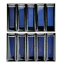10Pcs Mini Solar Panel New 0.5V 100mA Solar Cells Photovoltaic panels Module Sun Power battery charger DIY 53*18*2.5mm-Hot 2024 - buy cheap
