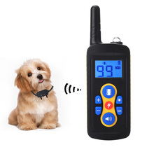 Collar de entrenamiento eléctrico para perros, dispositivo con control remoto, recargable por vibración, resistente al agua, con pantalla LCD 2024 - compra barato