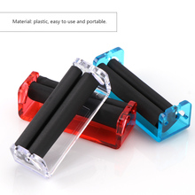 1 X 80mm Transparent Adjustable Plastic Tobacco Roller Cigarette Rolling Machine Hand Roller Machine For 80MM Paper 2024 - buy cheap