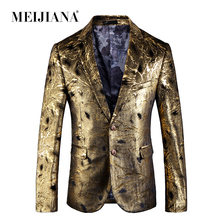 MEIJIANA-abrigo 2018 de chaquetas, traje de maestro, traje de, Blazer para artistas, cantante de escenario, Drama, lentejuelas, fiesta de moda 2024 - compra barato