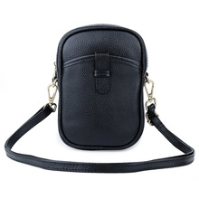 Women Shoulder Bags Genuine Leather Mobile Phone Pocket Messenger Bags Designer Handbags High Quality Satchel Bag Bolsa Feminina 2024 - buy cheap