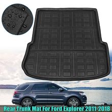 For Ford Explorer 2011-2018 1pc Car Boot Cargo Liner Rear Trunk Floor Mat Carpet Tray Carpet Mats Mud Kick 2024 - buy cheap