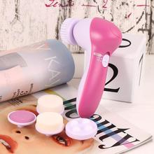 Facial Cleaning Massager Kit 5 in 1 Multi-functional Porn Cleaner Women Face Skin Care Beauty Tool 2024 - buy cheap