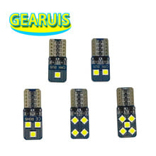 100pcs T10 Canbus 3030 2 4 6 8 10 smd Led 2W W5W 194 Car styling Side Wedge Map door reading Tail Light Lamp Bulb White 12V 2024 - buy cheap