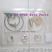 Turbo Repair Kit GT1549V 761433 761433-0003 A6640900880 A6640900780 For SSANG YONG Actyon A200XDi Kyron M200XDi D20DT 2.0L Xdi 2024 - buy cheap