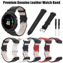 For Garmin Forerunner 220 230 235 630 620 735 Smart Watch Genuine Leather Sports Band Strap Wrist Band Watch Band 2024 - buy cheap
