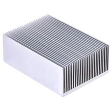 Aluminum Heat Radiator Heatsink Cooling Fan 200x69x37mm Silver Tone 2024 - buy cheap