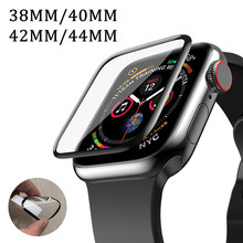Not Glass) Clear Full Coverage Protective Film for i Watch 4 40MM 44MM Soft Screen Protector Cover for Apple Watch 3 2 38MM 42MM 2024 - buy cheap
