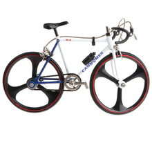 1:10 Scale Metal Decorative Bicycle Model Racing Bike Coffee Bar Decor - Blue White 2024 - buy cheap