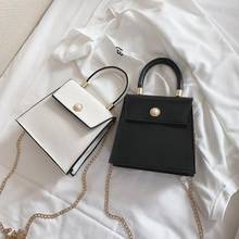 Vintage Fashion Handbags Women Luxury High-grade PU Leather 2019 Square Shoulder Bag Ladies Small Crossbody Tote Messenger Bags 2024 - buy cheap