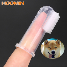 Silicone Super Soft Teddy Dog Brush Pet Finger Toothbrush Dog Cat Bad Breath Tartar Teeth Care Pets Puppy Cleaning Supplies 2024 - buy cheap