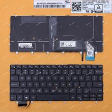 Новая английская QWERTY клавиатура для ноутбука Dell XPS 13 9370, с подсветкой, без рамки, 0K2NCP, WIN8, черный 2024 - купить недорого